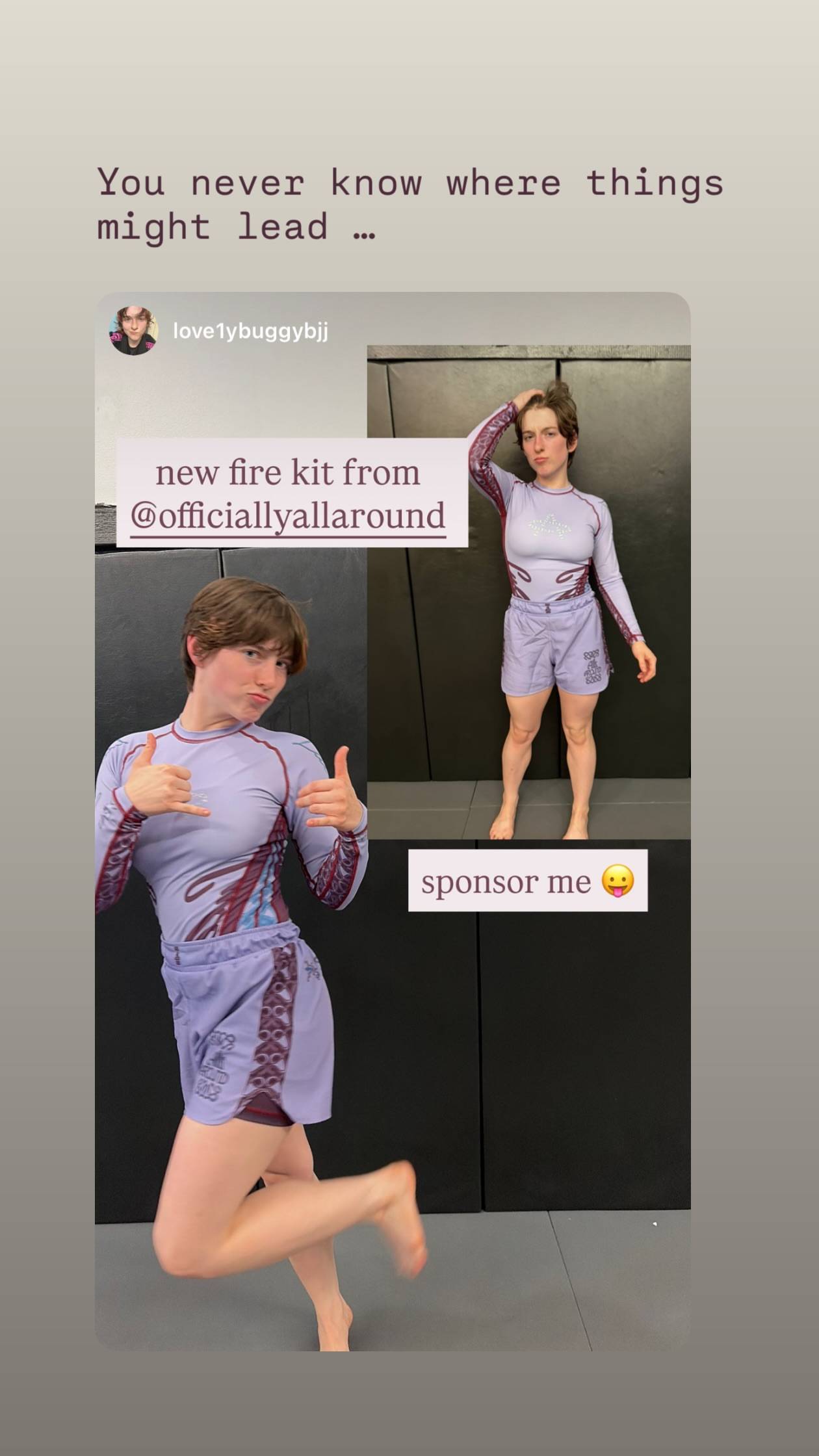 Customer photo from @love1ybuggybjj