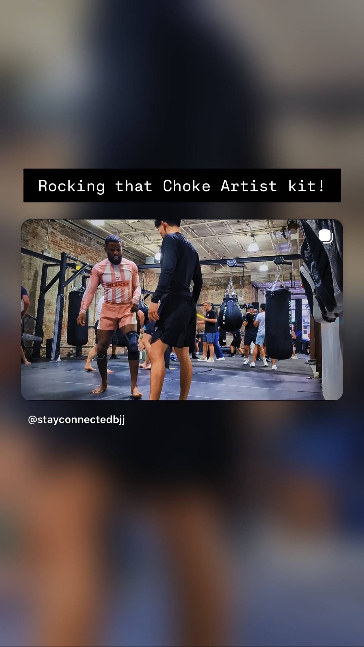 Customer video from @stayconnectedbjj